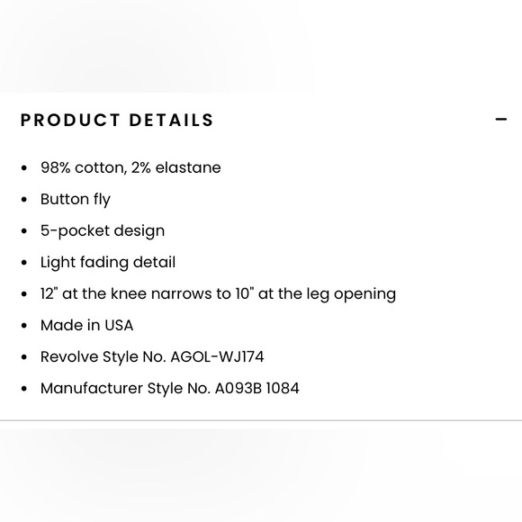 Agolde Nico High Rise Slim Jeans in Virture Size 25 - Picture 2 of 7